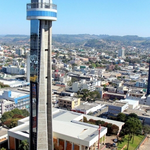 Principal ponto turístico de Francisco Beltrão, torre da
